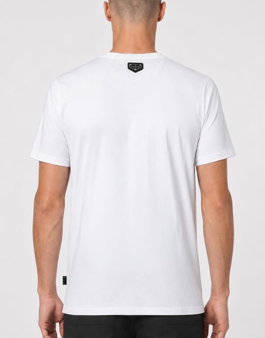 Kurzarm-Rundhals-T-Shirt Skull - Image 5