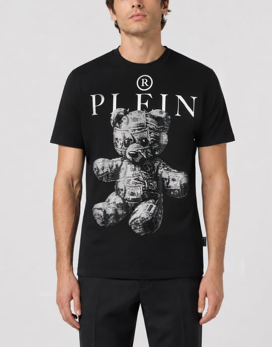 Kurzarm-Rundhals-T-Shirt Teddy - Image 2