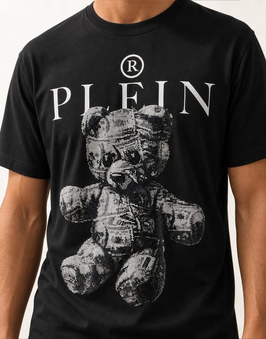 Kurzarm-Rundhals-T-Shirt Teddy - Image 3