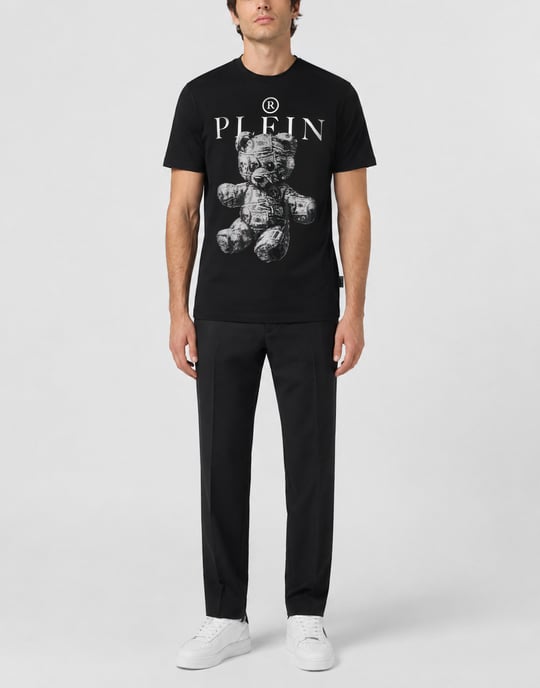 Kurzarm-Rundhals-T-Shirt Teddy - Image 4