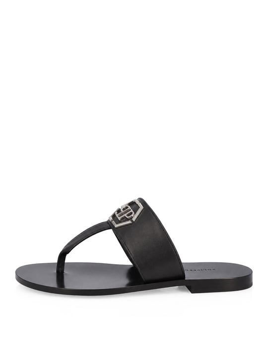 Flache Sandalen Hexagon - Image 4