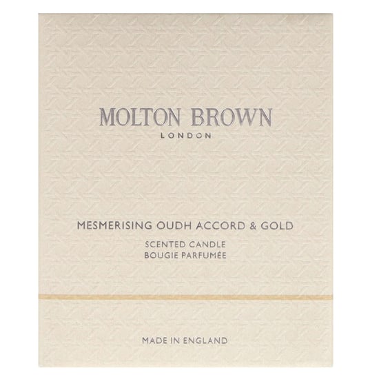 Luxuriöse Molton Brown Oudh Accord & Gold Kerze - 190g - Image 2