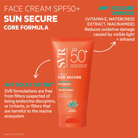 SVR Sun Secure SPF50+ Feuchtigkeitscreme für das Gesicht 50ml - Ultimativer Sonnenschutz - Image 3