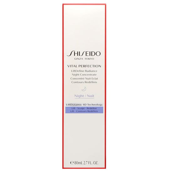 Shiseido Vital Perfection LiftDefine Radiance Nachtkonzentrat 80ml für Frauen - Image 2