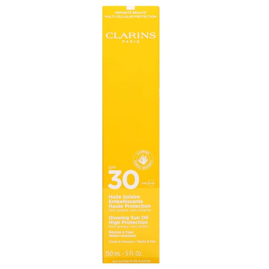 Clarins Strahlendes Sonnenöl Hoher Schutz LSF 30, 150 ml - Image 2