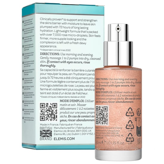 ELEMIS Pro-Collagen Rose Mikroserum - Hydratisierende Zweiphasenformel - Image 5