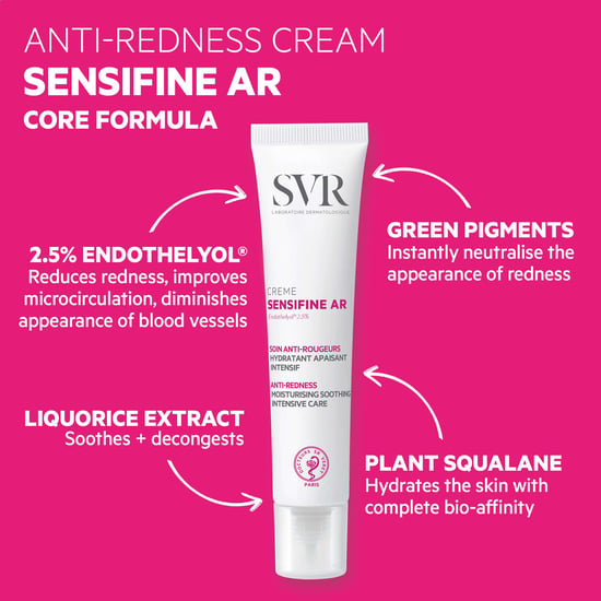 SVR Sensifine AR Anti-Rötung Feuchtigkeitscreme 40 ml - Beruhigende Intensivpflege - Image 3