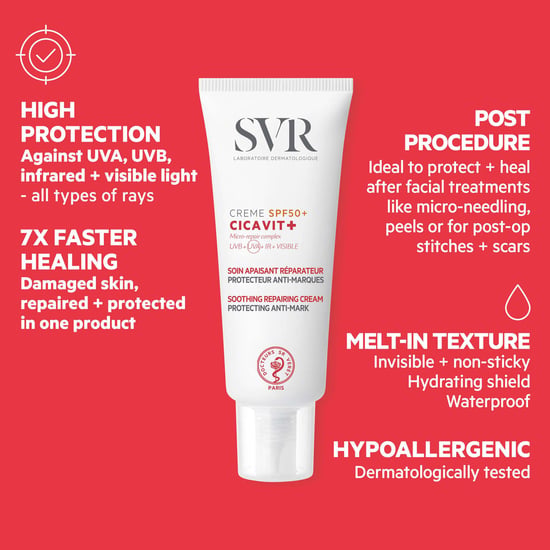 SVR Cicavit+ SPF50+ Narben- und Tattoo-Sonnenschutz 40ml - Image 5