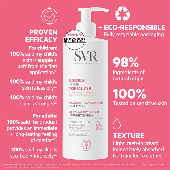 SVR Topialyse 48H Beruhigende Creme für trockene Haut - 400ml - Image 5