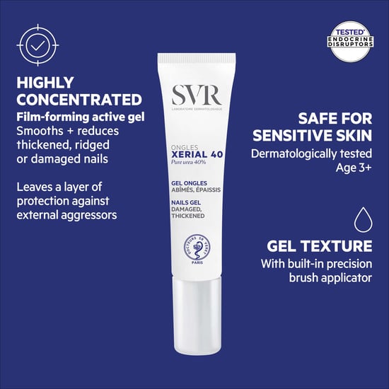SVR Xerial 40 Nagelreparaturbehandlung - Auftragsbürste 10ml für gesunde Nägel - Image 5