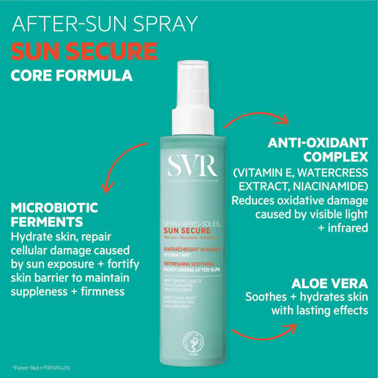 SVR Sun Secure Erfrischendes Beruhigendes Feuchtigkeitsspendendes After-Sun Spray - 200 ml - Image 3