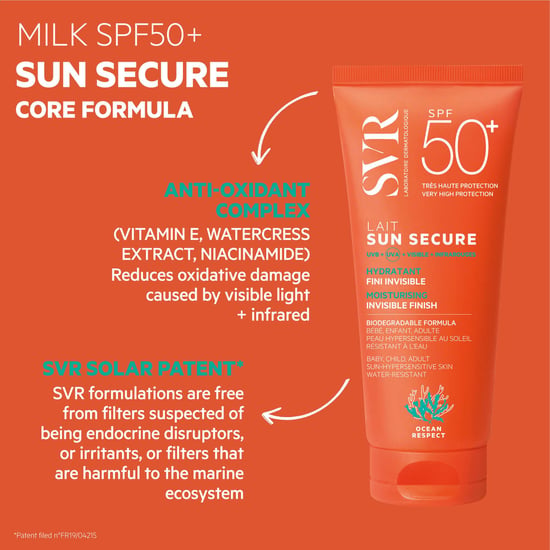SVR Sun Secure SPF50+ Feuchtigkeitsspendende Unsichtbare Finish - 100ml für Ultimativen Sonnenschutz - Image 3