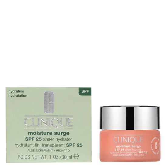 Clinique Moisture Surge Sheer Hydrator SPF25 30 ml, ölfreie feuchtigkeitsspendende Creme - Image 3