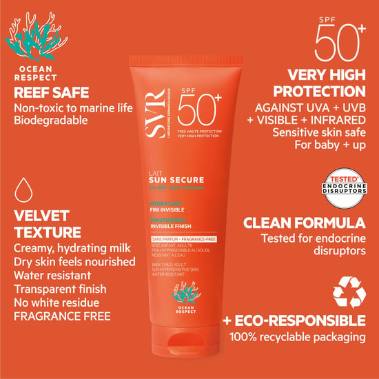 SVR Sun Secure Ultra-Light Unsichtbares Spray SPF50+ für empfindliche Haut 250ml - Image 5