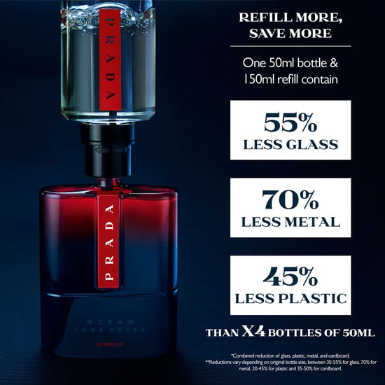 Prada Luna Rossa Ocean Le Parfum Nachfüllung - Eau de Parfum Spray für Herren 150 ml - Image 4