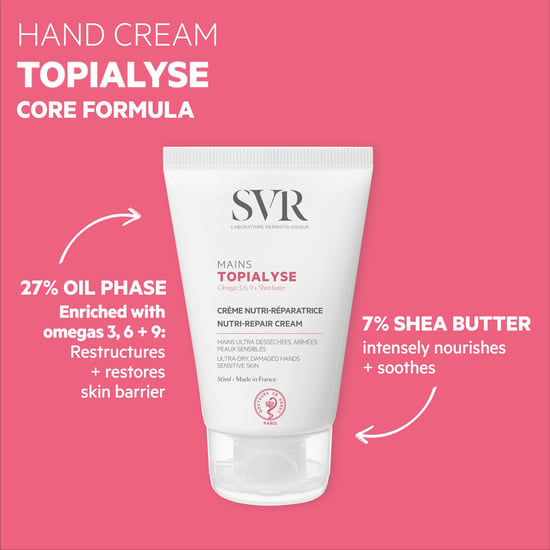 SVR Topialyse Nutri-Repair Handcreme 50ml - Intensive Pflege für trockene Hände - Image 2