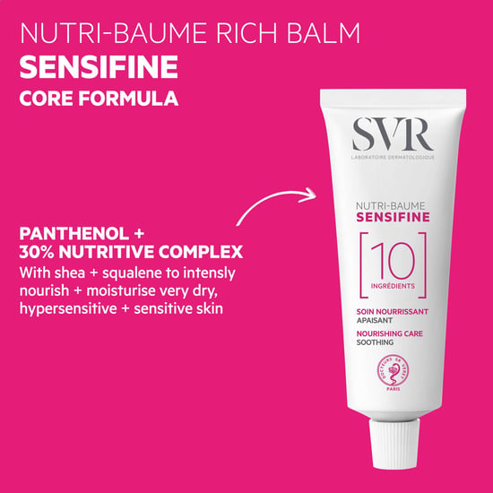 SVR Sensifine Nutri-Baume Nährende reichhaltige Creme 40ml für trockene empfindliche Haut - Image 3