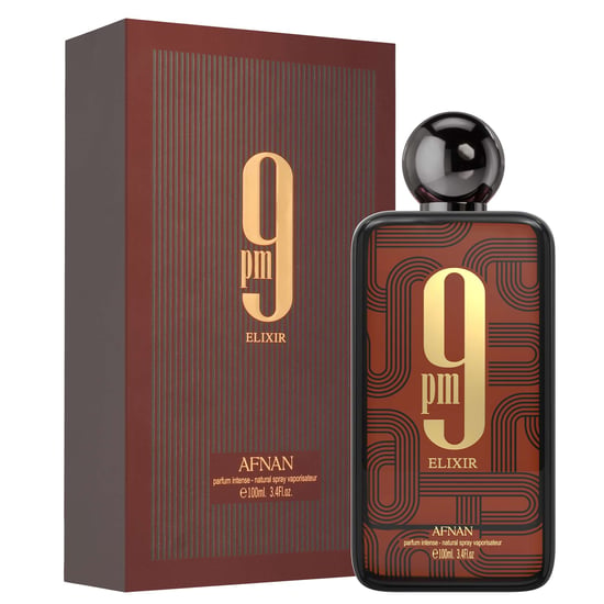 Afnan 9 PM Elixier Extrait de Parfum Spray 100ml (Unisex) - Image 2