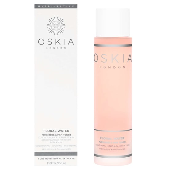 Oskia Blütenwasser-Toner mit reinem MSM und Rosenextrakt - Image 3