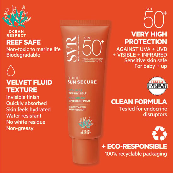 SVR Sun Secure Fluide LSF50+ - 50ml Ultraleichte Sonnencreme - Image 5