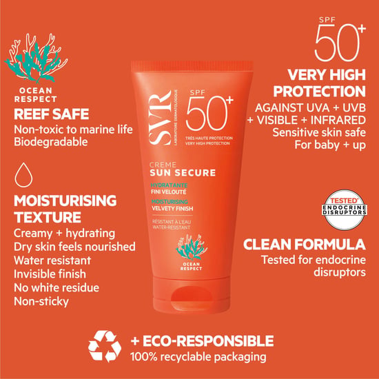 SVR Sun Secure SPF50+ Feuchtigkeitscreme für das Gesicht 50ml - Ultimativer Sonnenschutz - Image 5