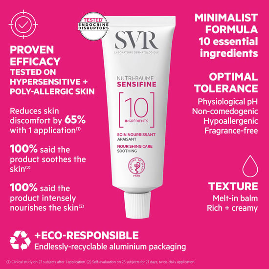 SVR Sensifine Nutri-Baume Nährende reichhaltige Creme 40ml für trockene empfindliche Haut - Image 5