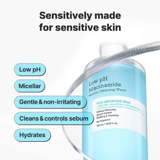 Cosrx Niedriger pH Niacinamid Micellar Reinigungswasser - 400ml Make-up Entferner - Image 3