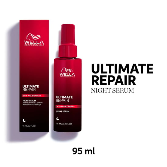 Wella Ultimate Repair Nacht-Haarsérum 95 ml - Übernachtungspflege für geschädigtes Haar - Image 2