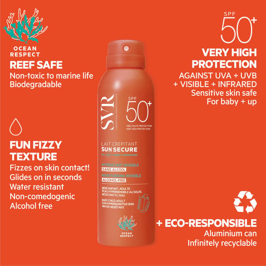 SVR Sun Secure Rissige Milch SPF50+ - 200ml Feuchtigkeitsspendende Lotion - Image 6