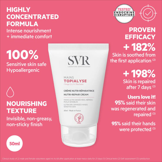 SVR Topialyse Nutri-Repair Handcreme 50ml - Intensive Pflege für trockene Hände - Image 4