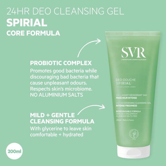 SVR Spirial Intensive Frische Deodorierendes Duschgel 200ml - Image 3
