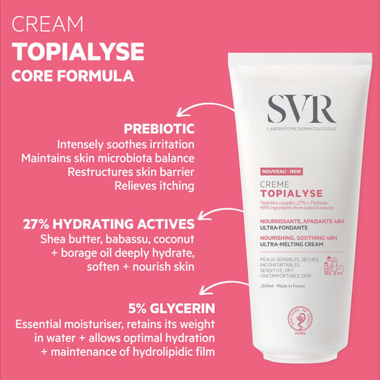 SVR Topialyse 48H Beruhigende Creme für trockene Haut - 200 ml - Image 3