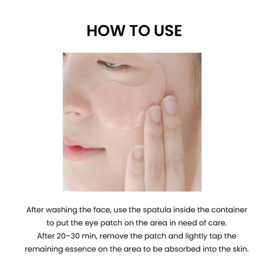 Heimish Bulgarische Rosen Hydrogel Augen Patches - 60 Stück zur Aufhellung und Revitalisierung - Image 4