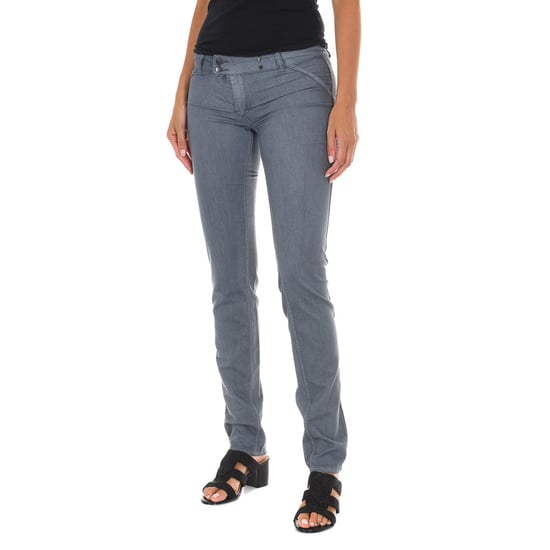 Long reversible pants with narrow bottoms 10DBF0537-G208 woman