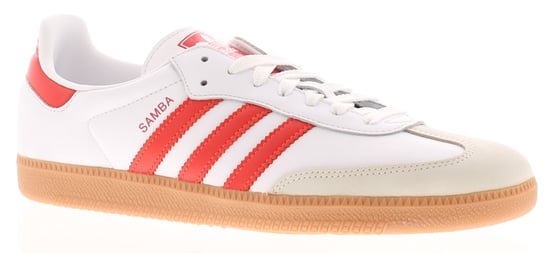 Adidas Originals Mens Trainers Samba OG Leather Lace Up red - Image 1