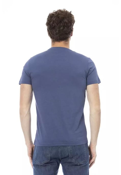 Baldinini Trend Men's Blue Cotton T-Shirt