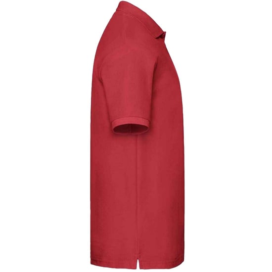 Fruit of the Loom Herren Premium Baumwolle Pique Polo Shirt (Rot) - Image 3