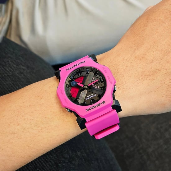 Casio G-Shock Damen Pinke Uhr GA-2300-4AER - Image 6
