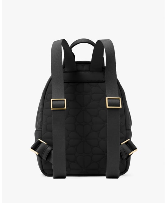 Spade Flower Quilted Spade Flower Quilted Poly Small Dome Backpack