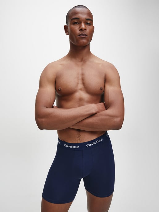 Pack-3 Boxershorts aus atmungsaktivem Stoff und anatomischer Vorderseite NB1770A Herren - Image 5