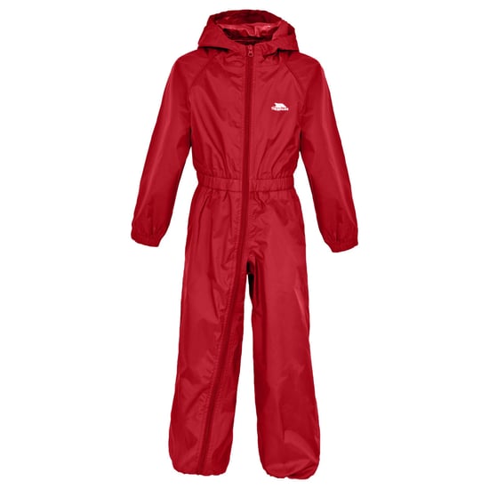 Trespass Babies Knopf-Regenanzug (Rot) - Image 1