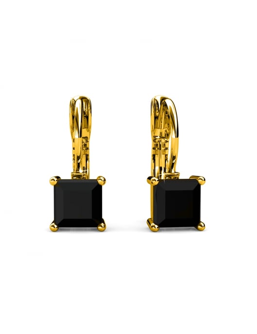 Quadratisches Set und Box - Gold und Schwarz - Image 5