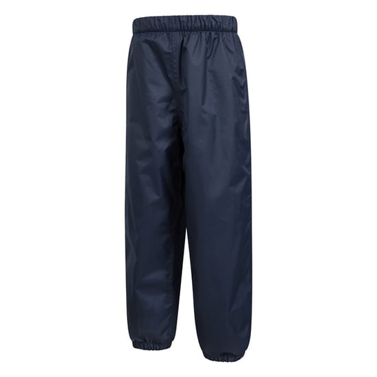 Mountain Warehouse Childrens/Kids Fleece Lined Waterproof Trousers (Navy)