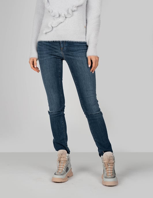 Trussardi Jeans Jeans Slim Damen dunkelblau - Image 2