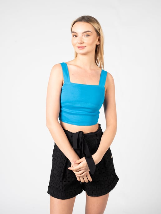 Pinko Top Rottofreno Damen blau - Image 3