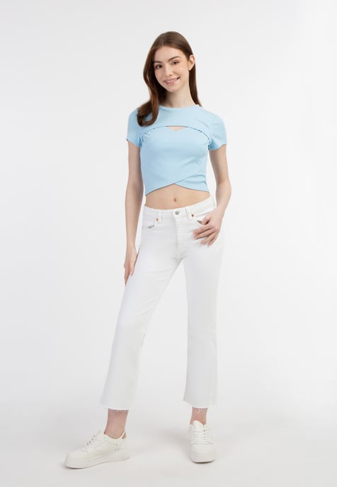 Mymo T-Shirt Damen hellblau - Image 2
