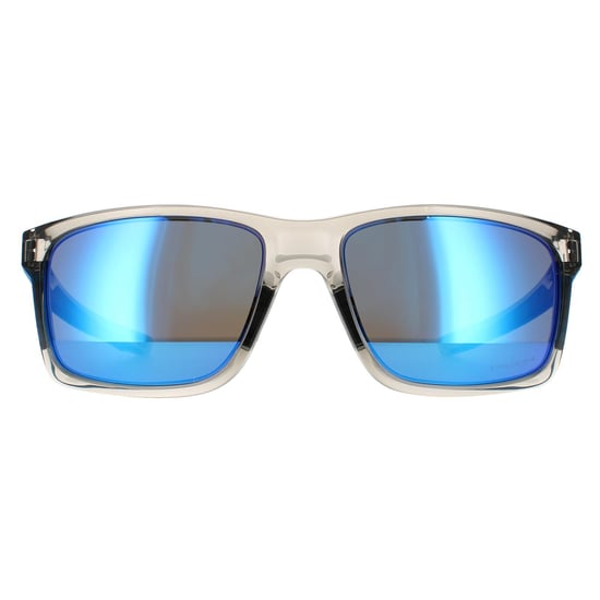 Oakley Rechteck Herren Sonnenbrille Grau Tinte Saphir Prizm - Image 1