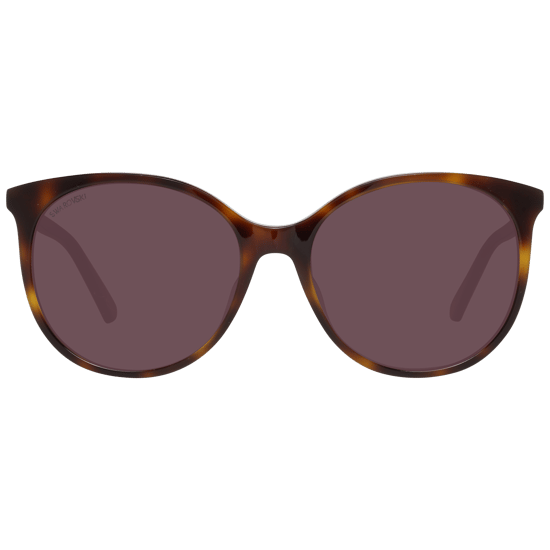 Swarovski Round Womens Dark Havana Brown Gradient Sonnenbrille - Image 2