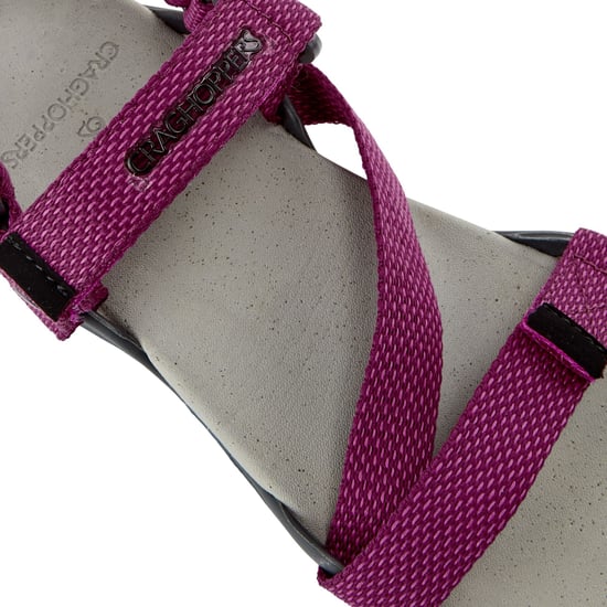 Craghoppers Womens/Ladies Lady Locke Sandals (Charcoal/Raspberry)