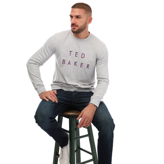 Ted Baker Sonics Mens Grey Sweater